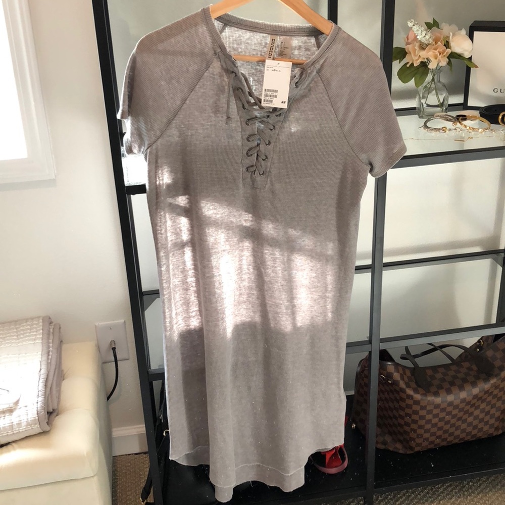 H&M divided midi dress S